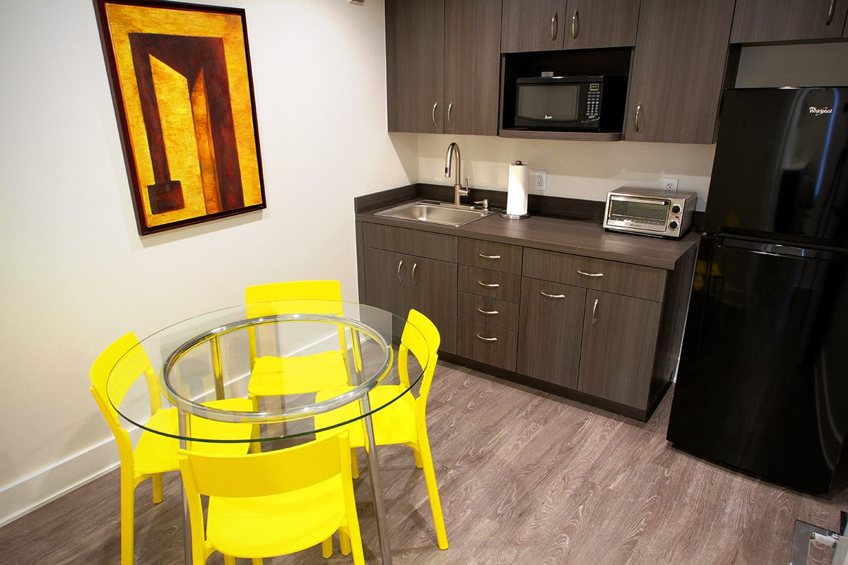 A treatment room at the Raul Cook, DDS office